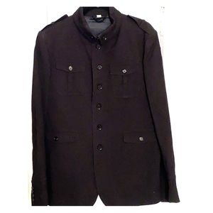 Burberry men’s military jacket